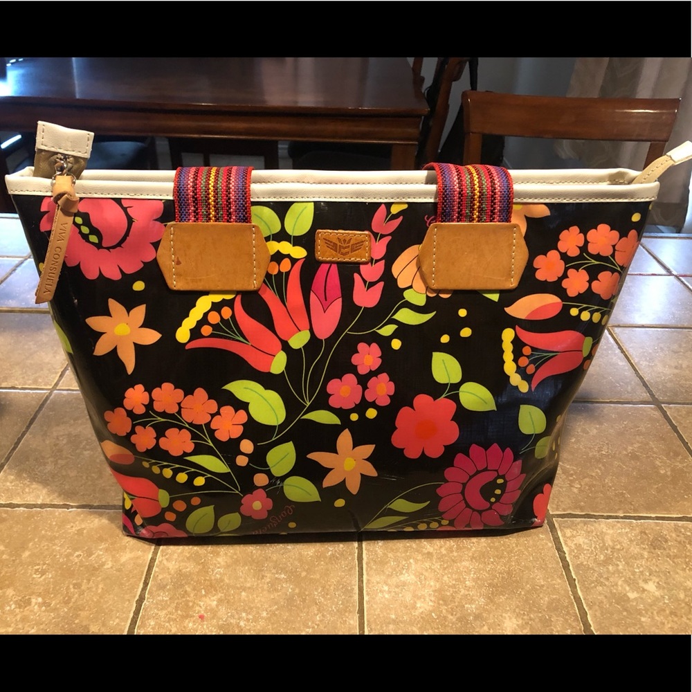 Consuela Shopper Tote with Zipper